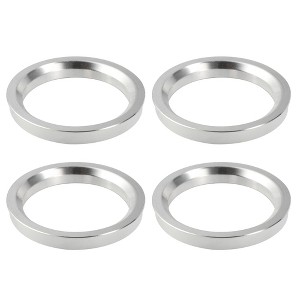 Unique Bargains Aluminium Alloy Car Hub Centric Rings Wheel Bore Spacer Silver Tone - 1 of 4
