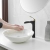BWE Waterfall Single Hole Single Handle Bathroom Vessel Sink Faucet With Drain Assembly - 4 of 4