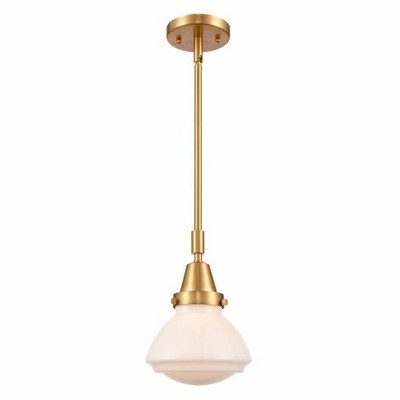 Olean - 1 Light Stem Hung Mini Pendant In Industrial Style-8.88 Inches Tall and 6.75 Inches Wide
