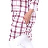 Women's Plus Size Piper Stretchy Plaid Tunic with Pockets - White Mark - 2 of 3