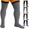 Mojo Men’s Plus Size Thigh High 20–30mmHg Compression Stockings – Circulation, Edema & Swelling Relief, A2017PS - 4 of 4