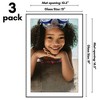 Americanflat Front Loading Picture Frame Set with Mat - Perfect for Photos and Wall Decor - Black - 3 Pack - 2 of 4