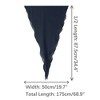 Elerevyo Women's Solid Rhombus Wrinkle Neck Beach Gauze Scarf - 3 of 4