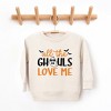 The Juniper Shop All The Ghouls Love Me Bats Toddler Graphic Sweatshirt - 2 of 3