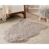 Saro Lifestyle Luxurious Faux Mongolian Fur Indoor Rug - 3 of 3