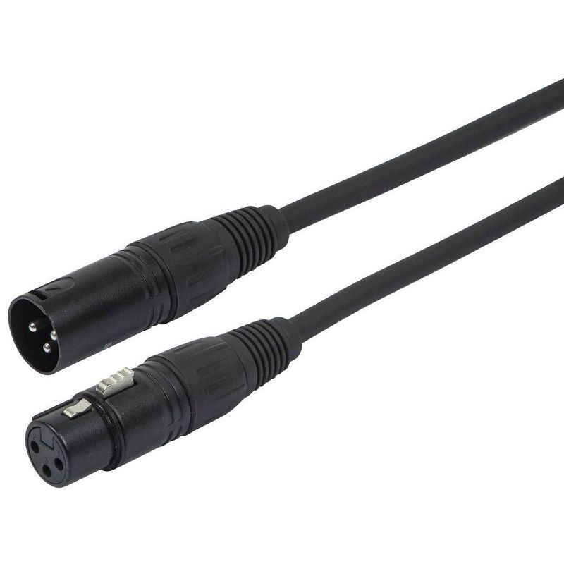 Monoprice AES/EBU Cable - 30.4 Meter - Black | 22AWG Twisted Conductors With Copper Braid And Aluminum Foil Shielding, 1 of 5