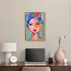 Art Remedy Violeta s Hair with Flowers Beach Life Inspired Wall Art Framed - 2 of 4