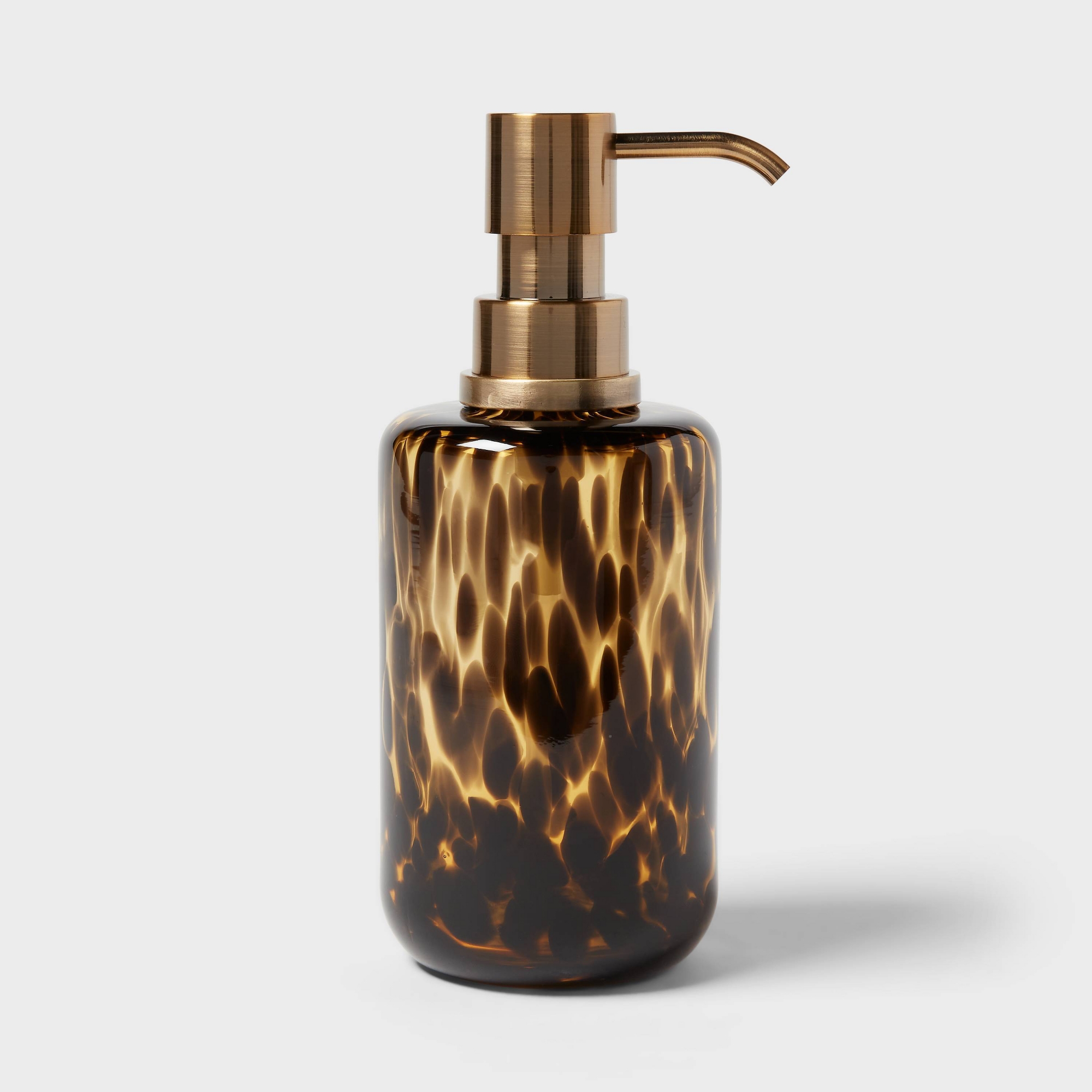 Colored Glass Tortoise Soap Pump - Threshold™