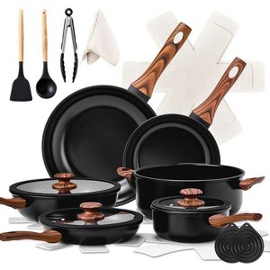 Karl Home Nonstick Pots and Pans Set Cast Aluminum Cookware Set - 1 of 2