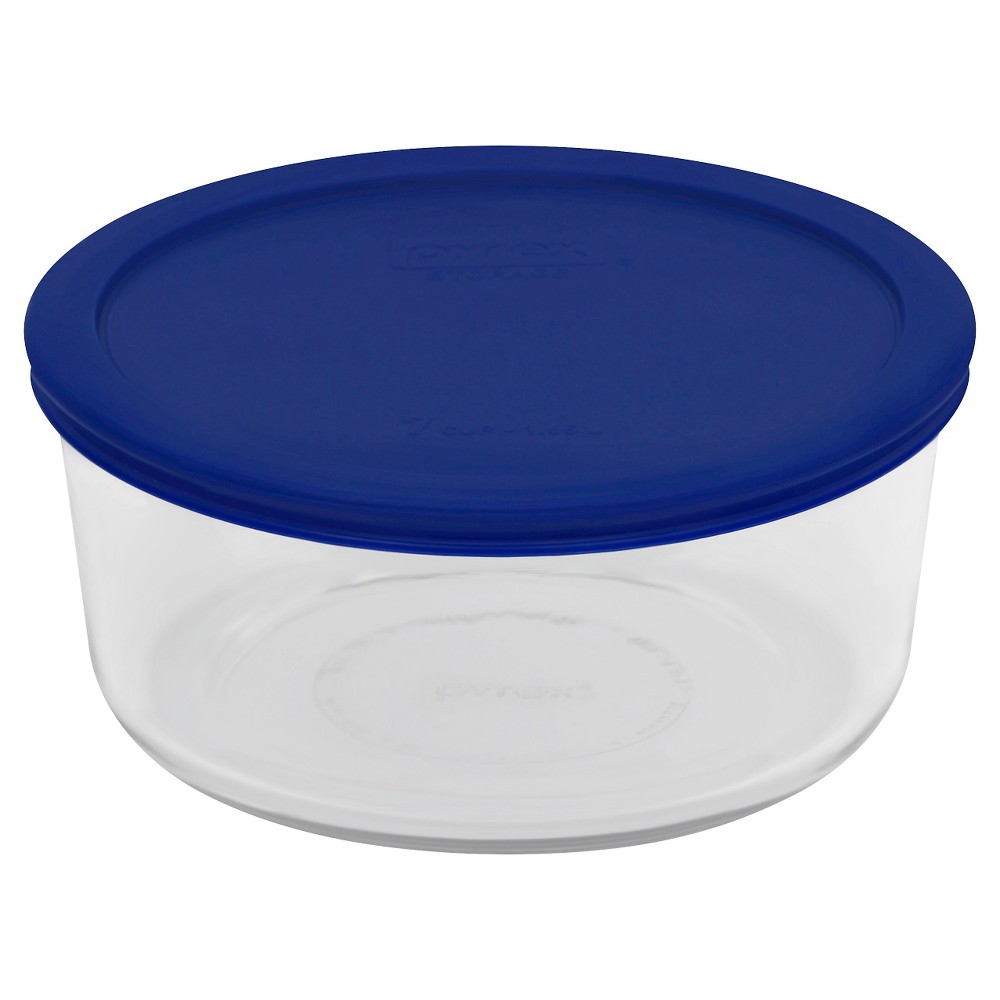 Pyrex 7 Cup Glass Round Storage Container
