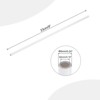 Unique Bargains Water Plumb Cable Sleeve PVC Rigid Round Pipes 9" Length - 2 of 3