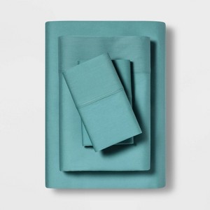 Twin/Twin XL Temperature Balancing Sheet Set Teal - Made By Design , Blue