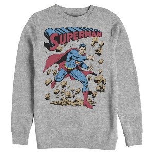 Men's Superman Hero Break Barriers Sweatshirt - 1 of 3