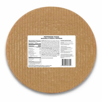 Seams & Slices Take & Bake Pepperoni Pizza - 15.24oz