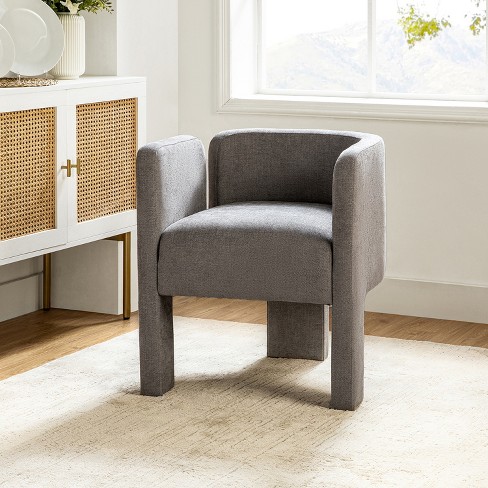 Grey tub dining discount chair