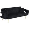 Ridstar Modern Sofa with Pillows For Living Room & Study-Black - 2 of 4