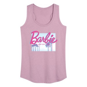 Women's - Barbie - Sunny Days Ahead Graphic Racerback Tank - 1 of 4