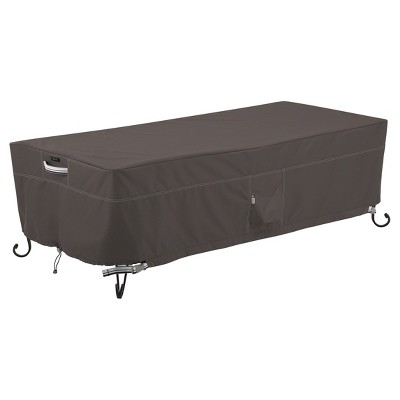  Fire Pit Cover Ciaccs - Dark Taupe - Classic Accessories 