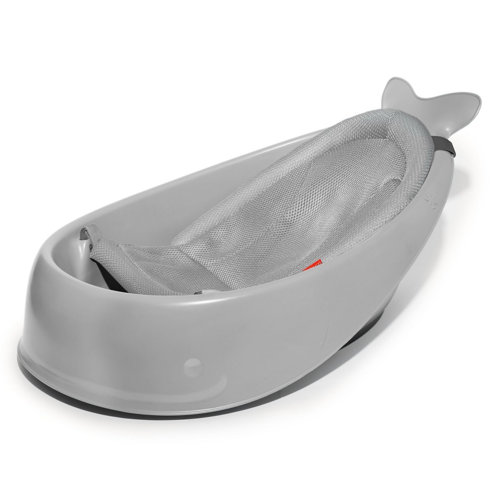 Photos - Baby Bathtub Skip Hop Moby Smart Sling 3-Stage Baby Bath Tub - Gray 