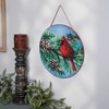 Primitives By Kathy 12.0 Inch Cardinal Wall Decor Christmas Wall Art Decor , Pine Cones Tree Berries (1PC) - 3 of 3
