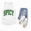 Simply Sage Market Spicy Varsity Racerback Tank - 3 of 4