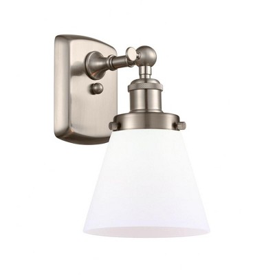 Cone - 1 Light Wall Sconce In Industrial Style-11 Inches Tall and 6 Inches Wide