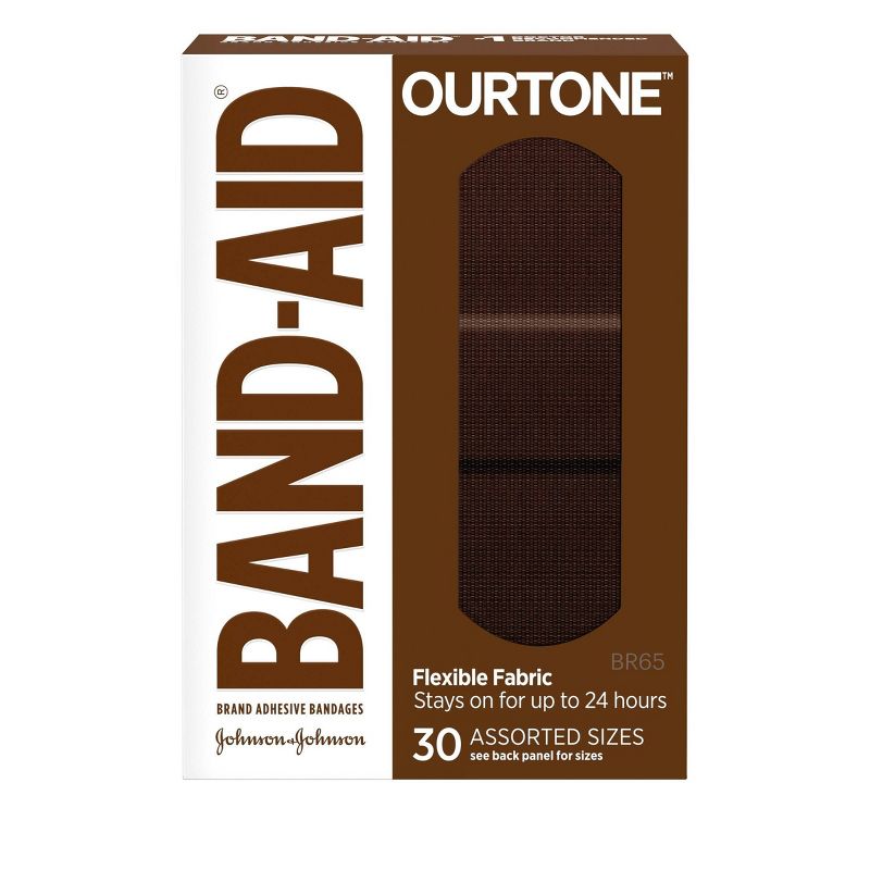 Band-Aid Ourtone Assorted Adhesive Bandages - BR65 - 30ct, 1 of 11