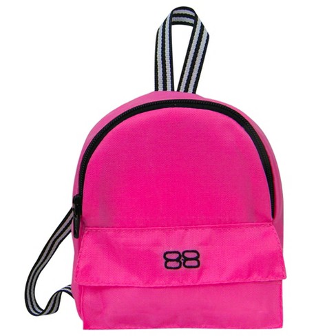 Bright discount pink backpack