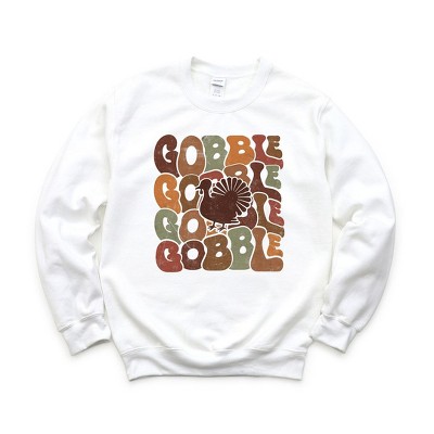 Simply Sage Market Women's Graphic Sweatshirt Gobble Turkey