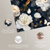 Art Remedy Navy Elegance Floral Elegant realistic Floral Wall Art Unframed - 4 of 4