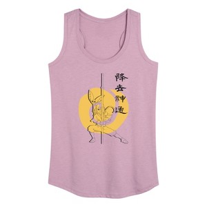 Women's - Avatar: The Last Airbender - Aang Momo Kanji Graphic Racerback Tank - 1 of 4