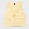 Women's Tie-Front Lace Tank Top - Wild Fable™ - 4 of 4