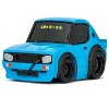 Mini GT Qube Carz Nissan Skyline Kenmeri Liberty Walk Baby Blue - 2 of 4