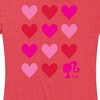 Women's - Barbie - Heart Grid Short Sleeve Graphic T-Shirt - 2 of 4