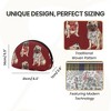 Signare USA Pug Dog Red Cosmetic Make Up Bag - 3 of 4