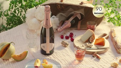 Moët & Chandon Champagne Rose (Mini), 200ml : : Grocery