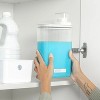 OU 78oz Laundry Detergent Dispenser w Measuring Cap, Liquid Laundry Soap & Fabric Softener Dispenser with Internal Drip Return Lid, Laundry Organizer - 4 of 4