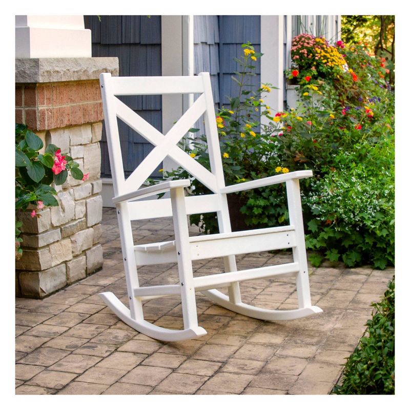POLYWOOD Shawboro Outdoor Patio Rocking Chair - Threshold™, 5 of 8