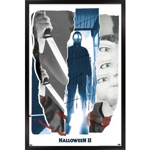 Trends International Halloween II - Knife Framed Wall Poster Prints - 1 of 4