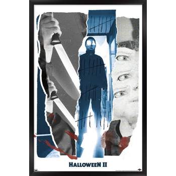Trends International Halloween II - Knife Framed Wall Poster Prints