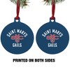 Saint Mary's College Gaels Logo Aluminum Holiday Christmas Tree Ornament - 2 of 4