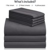 LuxClub 4-7 PC Silky Soft Cooling Deep Pocket Performance Sheet Set - 3 of 4