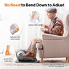 SKONYON Under Desk Elliptical Machine, Electric Seated Pedal Exerciser, Mini Ellipse Leg Exerciser with Remoter, 12 Level Speeds for Home Office - 4 of 4