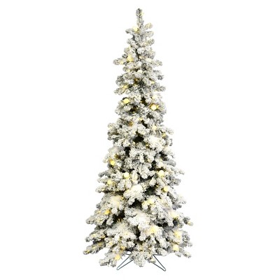 Vickerman Flocked Kodiak Spruce Artificial Christmas Tree