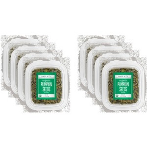 Made With Seeds Pumpkin No Salt Tub Organic - Pack of 8 - 9 OZ - 1 of 2