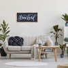Stupell Industries Navy Blue Homestead Phrase, 31" x 14" - 2 of 4