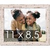 PosterPalooza | Photo Size Shabby Chic White Picture Frame - UV Acrylic, Foam Board Backing, Hanging Hardware - 2 of 4