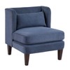 NicBex Modern Small Corduroy Fabric  Accent Chairs for Living Room,Comfy Upholstered Cushion Seat Reading Chair with Pillow - 3 of 4