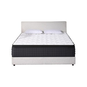 Itopfox Hybrid Memory Foam Queen Mattress in a Box, Medium Firm for Pressure Relief, CertiPUR-US Certified Comfort - 1 of 4