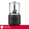 KitchenAid Go Cordless Food Chopper Battery Sold Separately KFCR500: 5-Cup Capacity, Stainless Steel Blades, 2 Speeds - 2 of 4